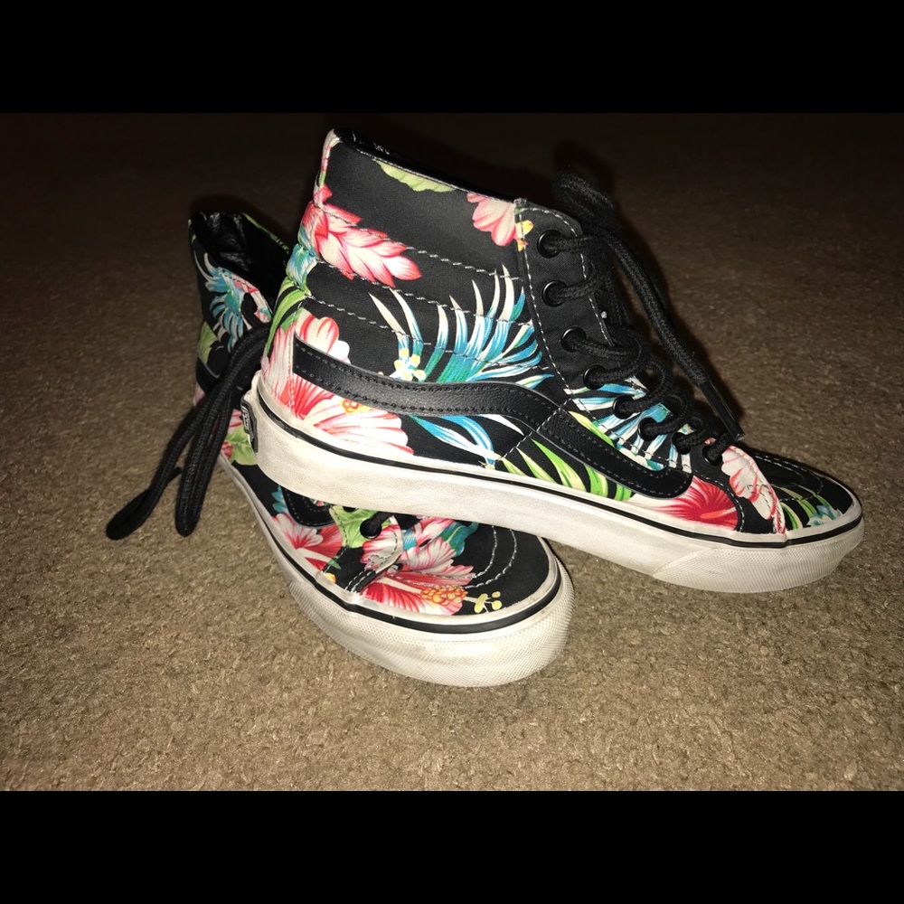 High top tropical vans
